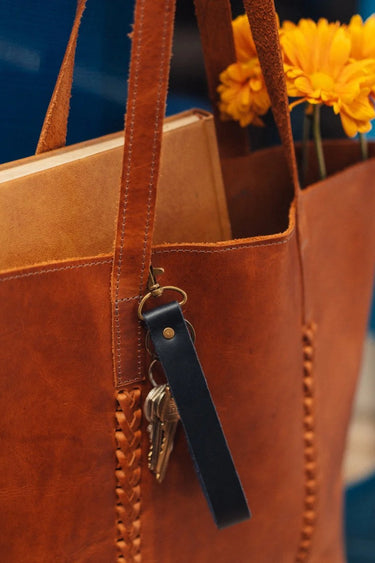 Leather Loop Keychain